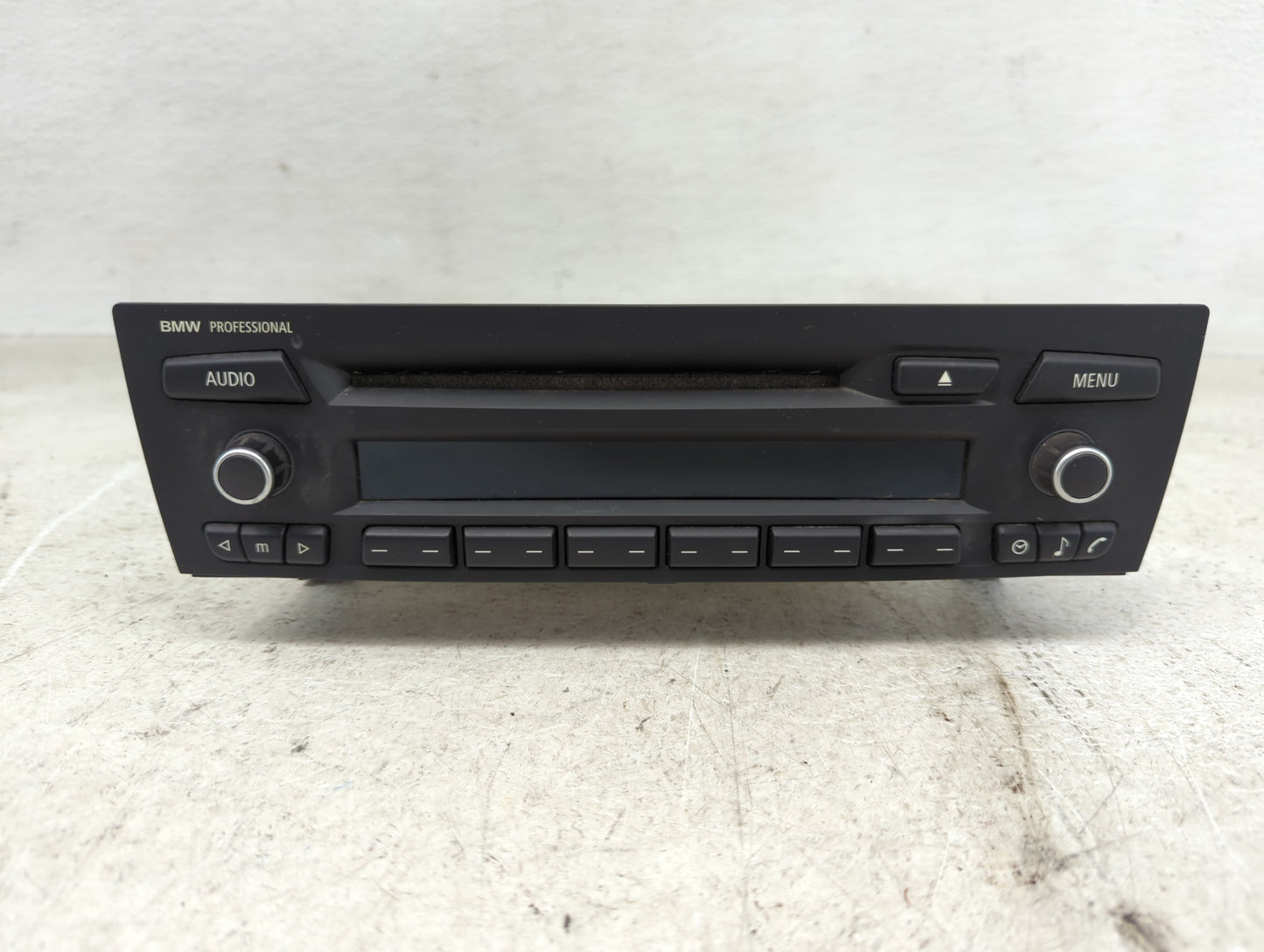 2008-2009 Bmw 335i Radio AM FM Cd Player Receiver Replacement P/N:6512 9242503-01 Fits Fits 2008 2009 OEM Used Auto Parts - 