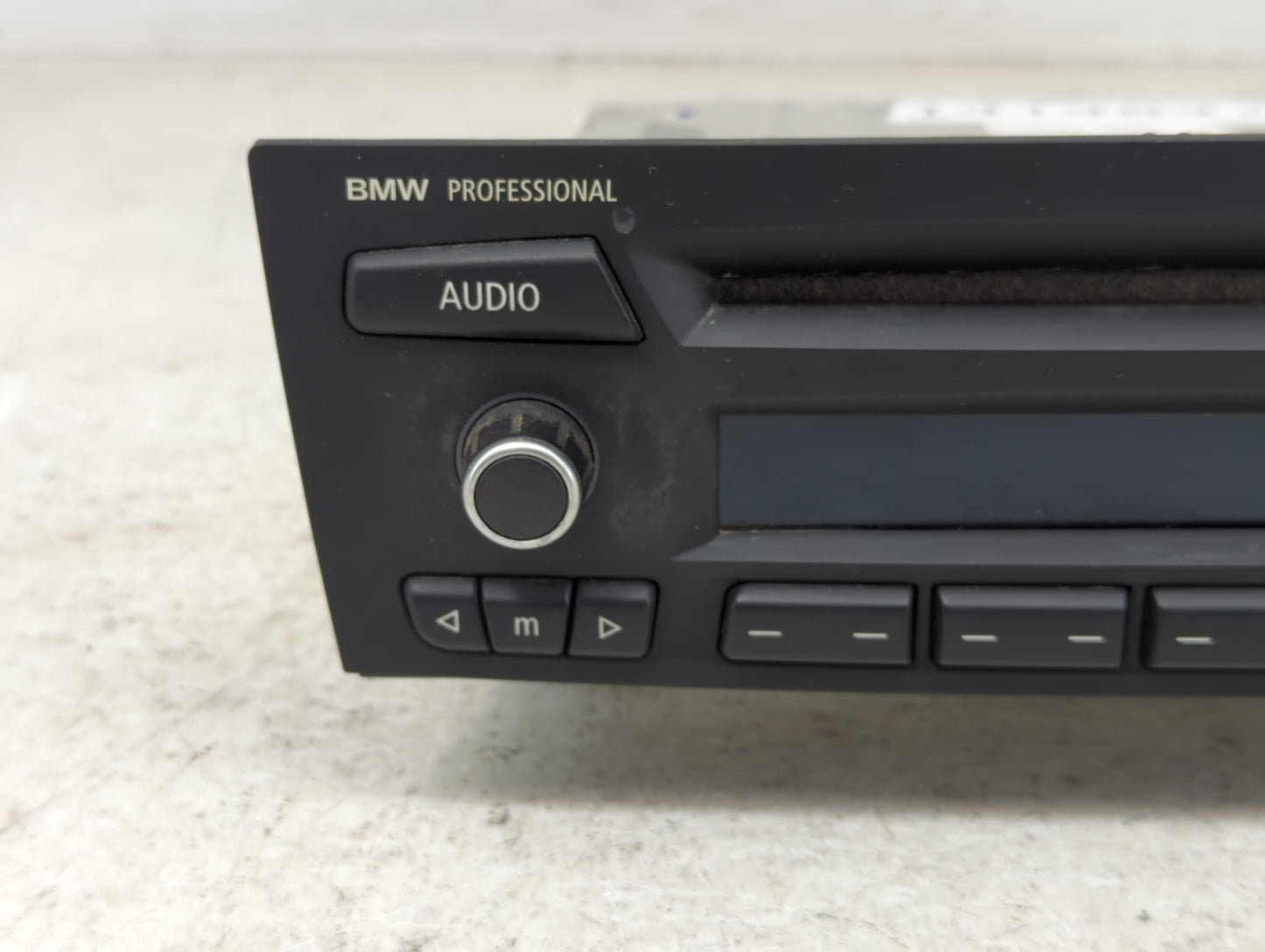 2008-2009 Bmw 335i Radio AM FM Cd Player Receiver Replacement P/N:6512 9242503-01 Fits Fits 2008 2009 OEM Used Auto Parts - 