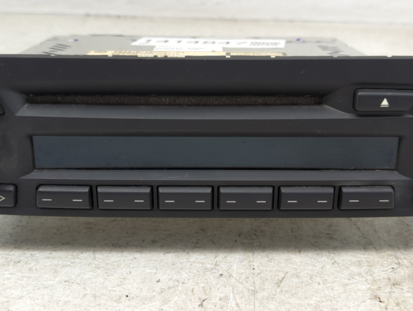 2008-2009 Bmw 335i Radio AM FM Cd Player Receiver Replacement P/N:6512 9242503-01 Fits Fits 2008 2009 OEM Used Auto Parts - 