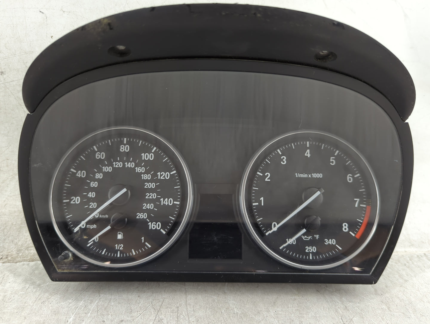 2007-2011 Bmw 335i Instrument Cluster Speedometer Gauges Miles: Fits Fits 2007 2008 2009 2010 2011 OEM Used Auto Parts - Oem
