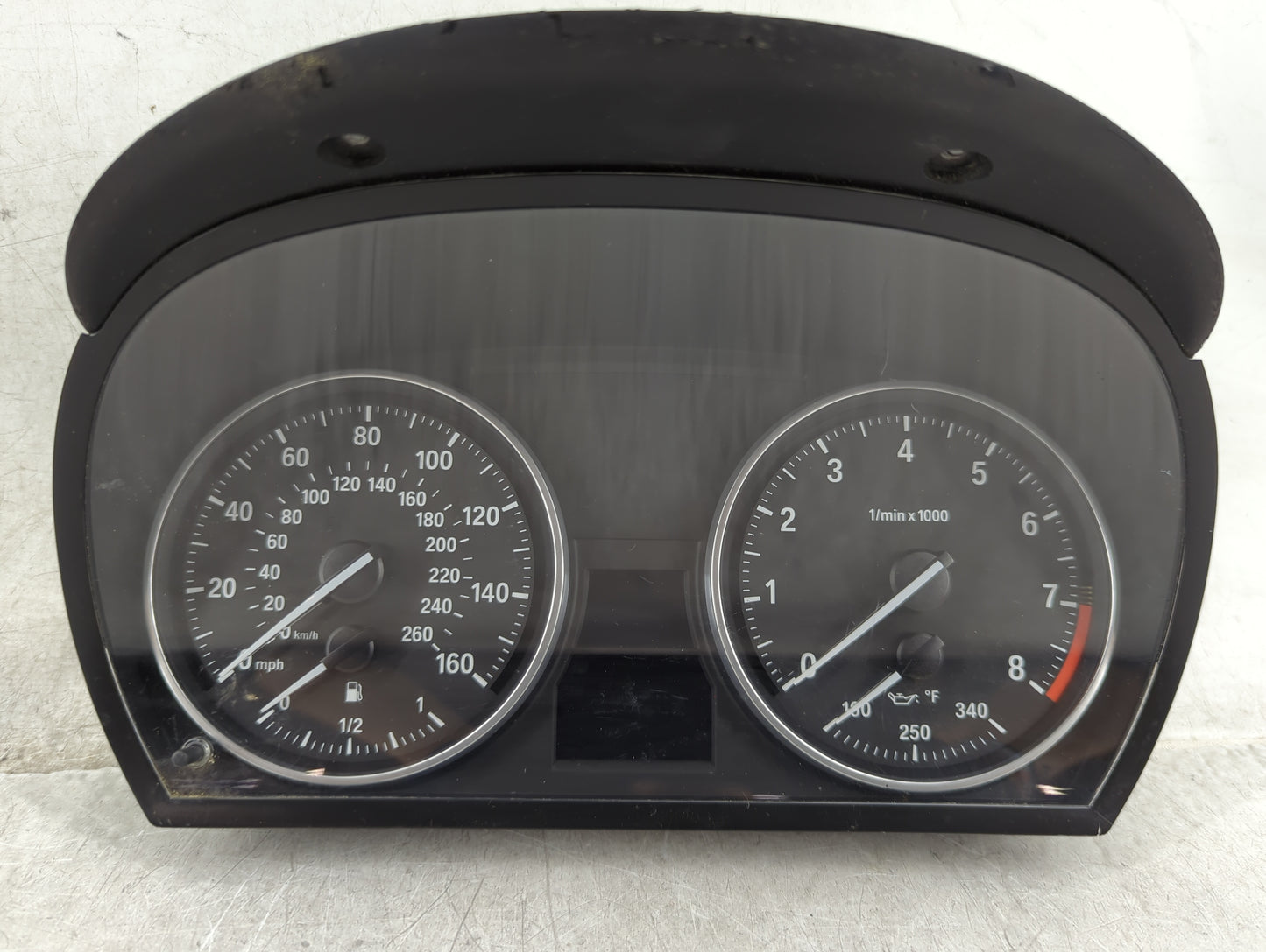2007-2011 Bmw 335i Instrument Cluster Speedometer Gauges Miles: Fits Fits 2007 2008 2009 2010 2011 OEM Used Auto Parts - Oem