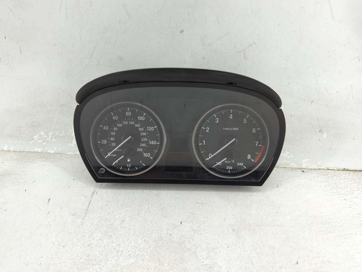 2007-2011 Bmw 335i Instrument Cluster Speedometer Gauges P/N:9166858-02 726 014 837 Miles: Fits Fits 2007 2008 2009 2010 201