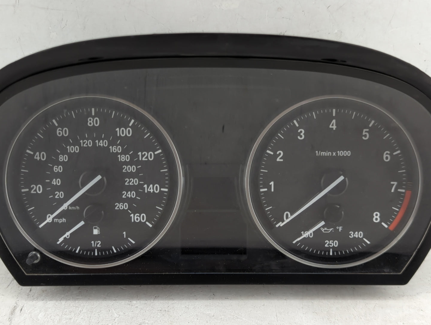 2007-2011 Bmw 335i Instrument Cluster Speedometer Gauges P/N:9166858-02 726 014 837 Miles: Fits Fits 2007 2008 2009 2010 201