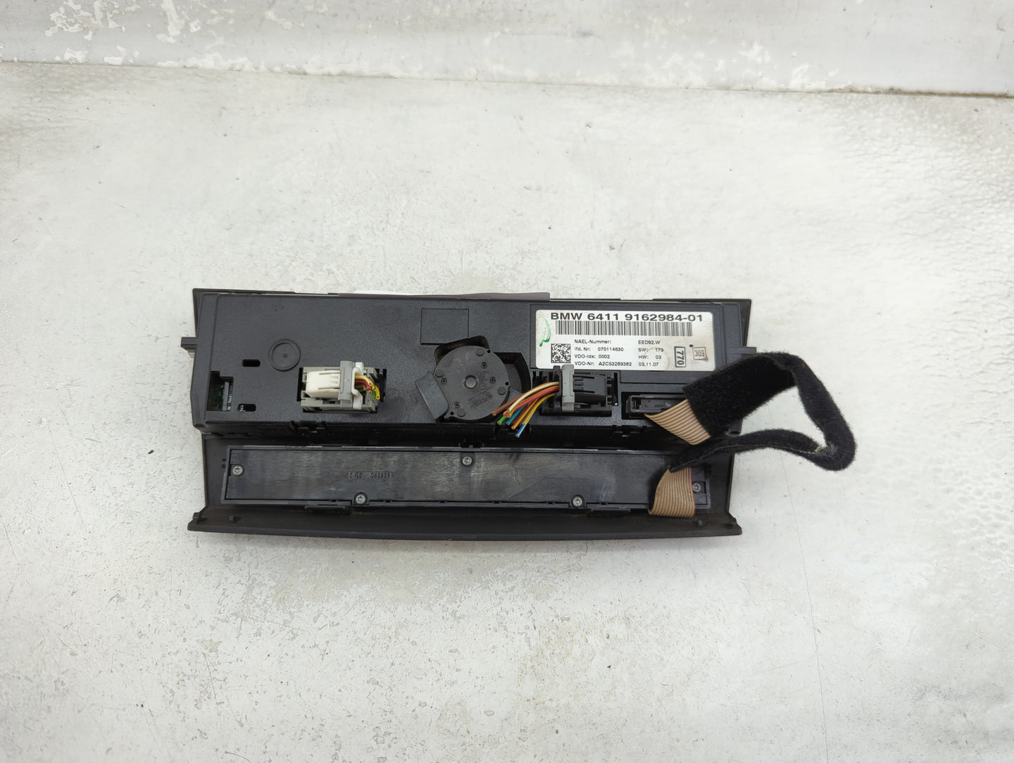 2007-2010 Bmw 335i Climate Control Module Temperature AC/Heater Replacement P/N:9162984-01 Fits Fits 2007 2008 2009 2010 OEM