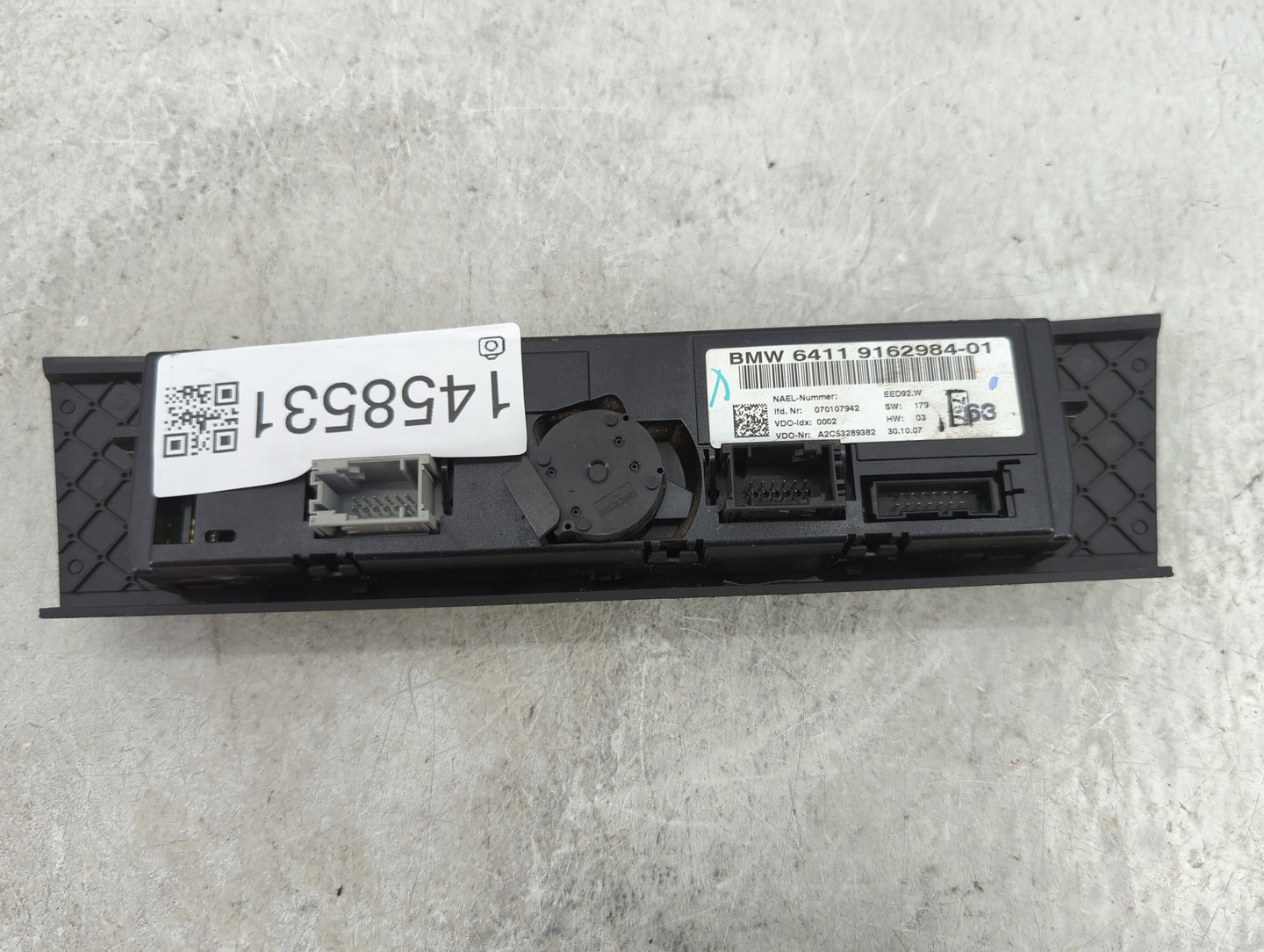 2007-2010 Bmw 335i Climate Control Module Temperature AC/Heater Replacement P/N:9162984-01 Fits Fits 2007 2008 2009 2010 OEM