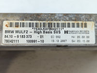 2007-2013 Bmw 335i Chassis Control Module Ccm Bcm Body Control - Oemusedautoparts1.com