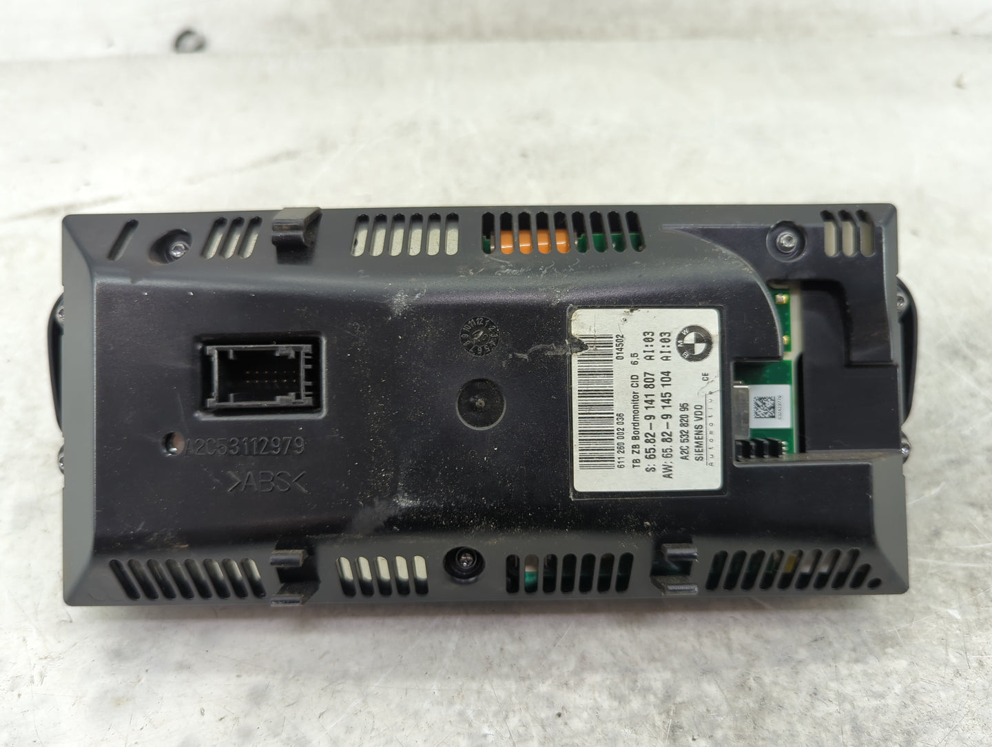 Bmw 528 Information Display Screen - Oemusedautoparts1.com