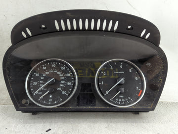 2008-2010 Bmw 528 Instrument Cluster Speedometer Gauges P/N:62.11-9 153 753 110.080.213/837 Miles:85K Fits Fits 2008 2009 20