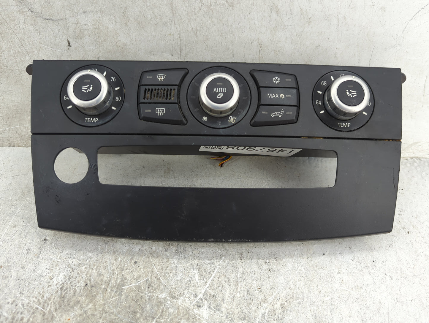 2008-2010 Bmw 528 Climate Control Module Temperature AC/Heater Replacement P/N:6411 9177715-01 6 976 361 Fits Fits 2008 2009