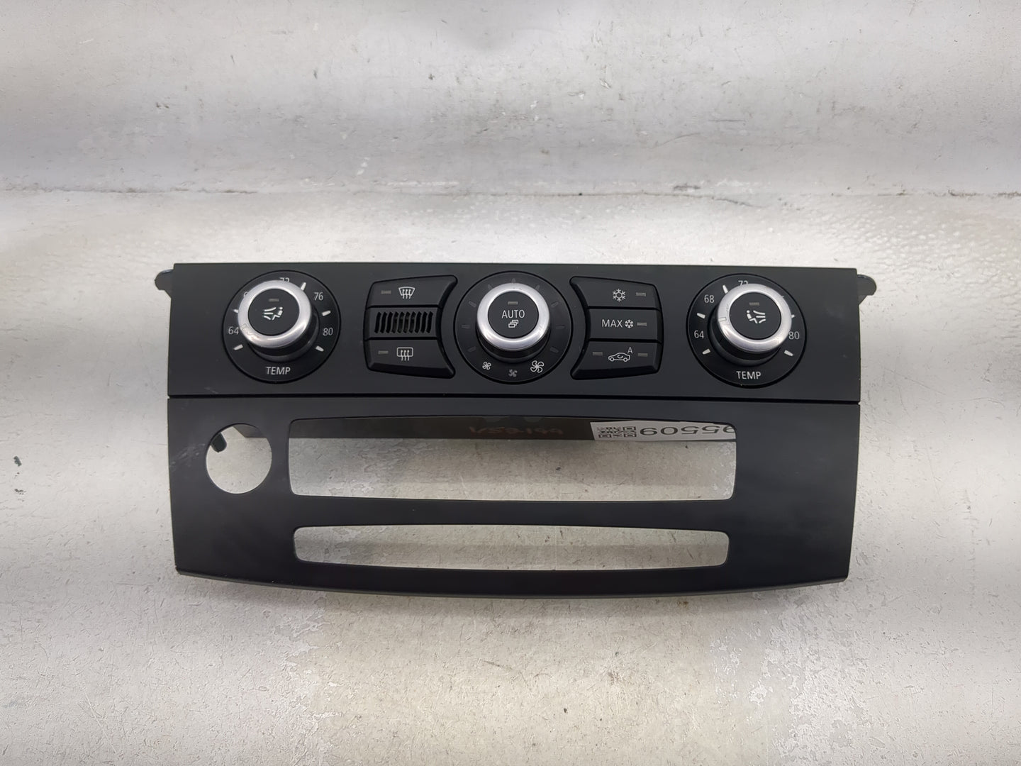2008-2010 Bmw 528 Climate Control Module Temperature AC/Heater Replacement P/N:6976362 Fits Fits 2008 2009 2010 OEM Used Aut