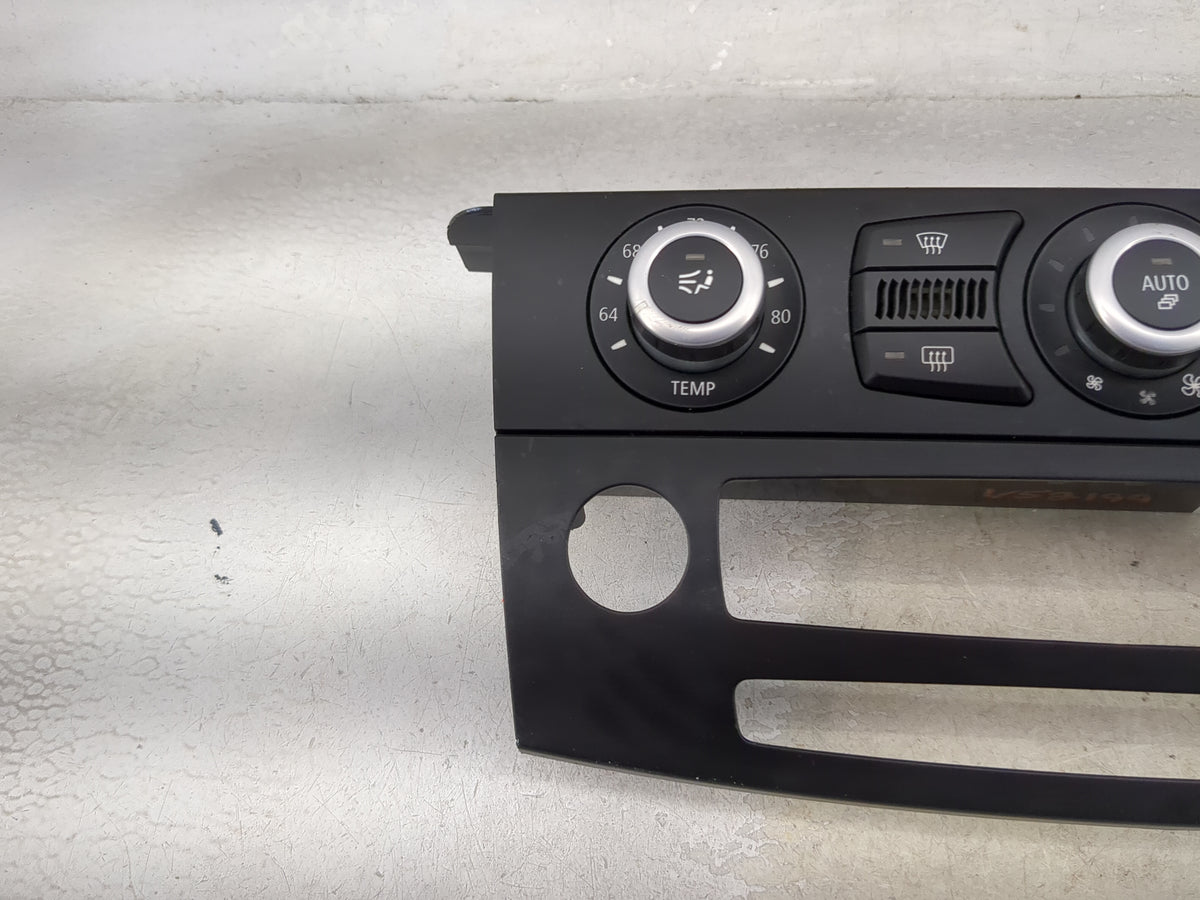 2008-2010 Bmw 528 Climate Control Module Temperature AC/Heater Replacement P/N:6976362 Fits Fits 2008 2009 2010 OEM Used Aut