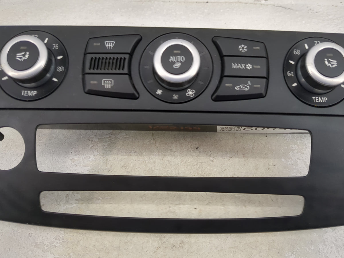 2008-2010 Bmw 528 Climate Control Module Temperature AC/Heater Replacement P/N:6976362 Fits Fits 2008 2009 2010 OEM Used Aut