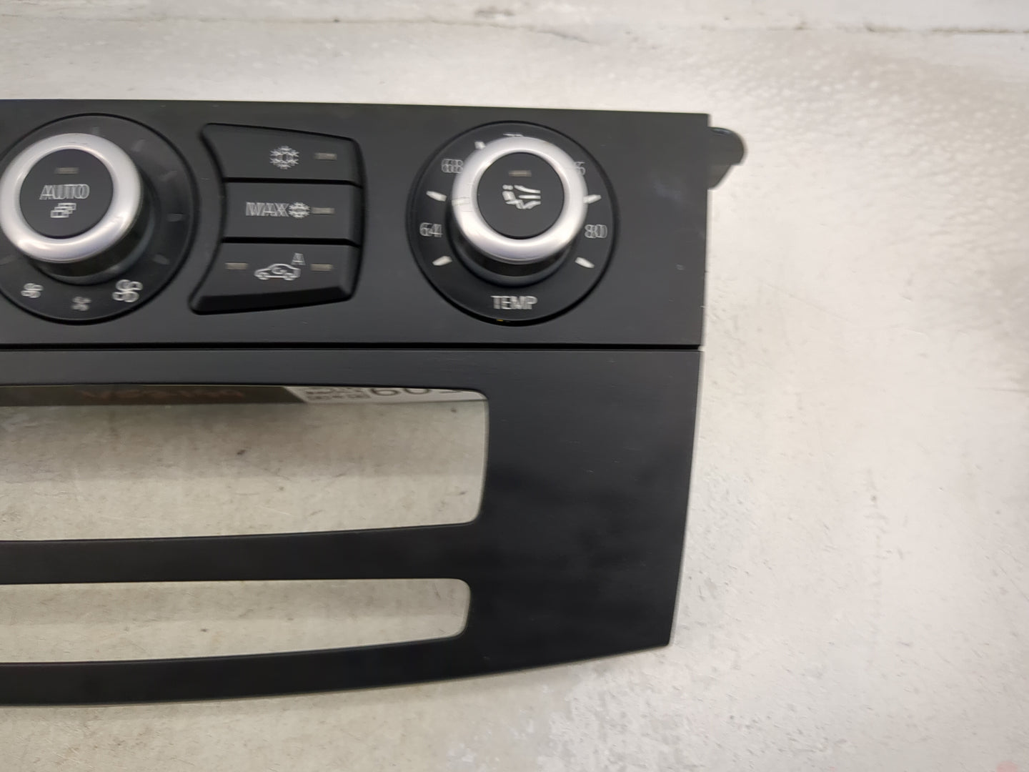 2008-2010 Bmw 528 Climate Control Module Temperature AC/Heater Replacement P/N:6976362 Fits Fits 2008 2009 2010 OEM Used Aut