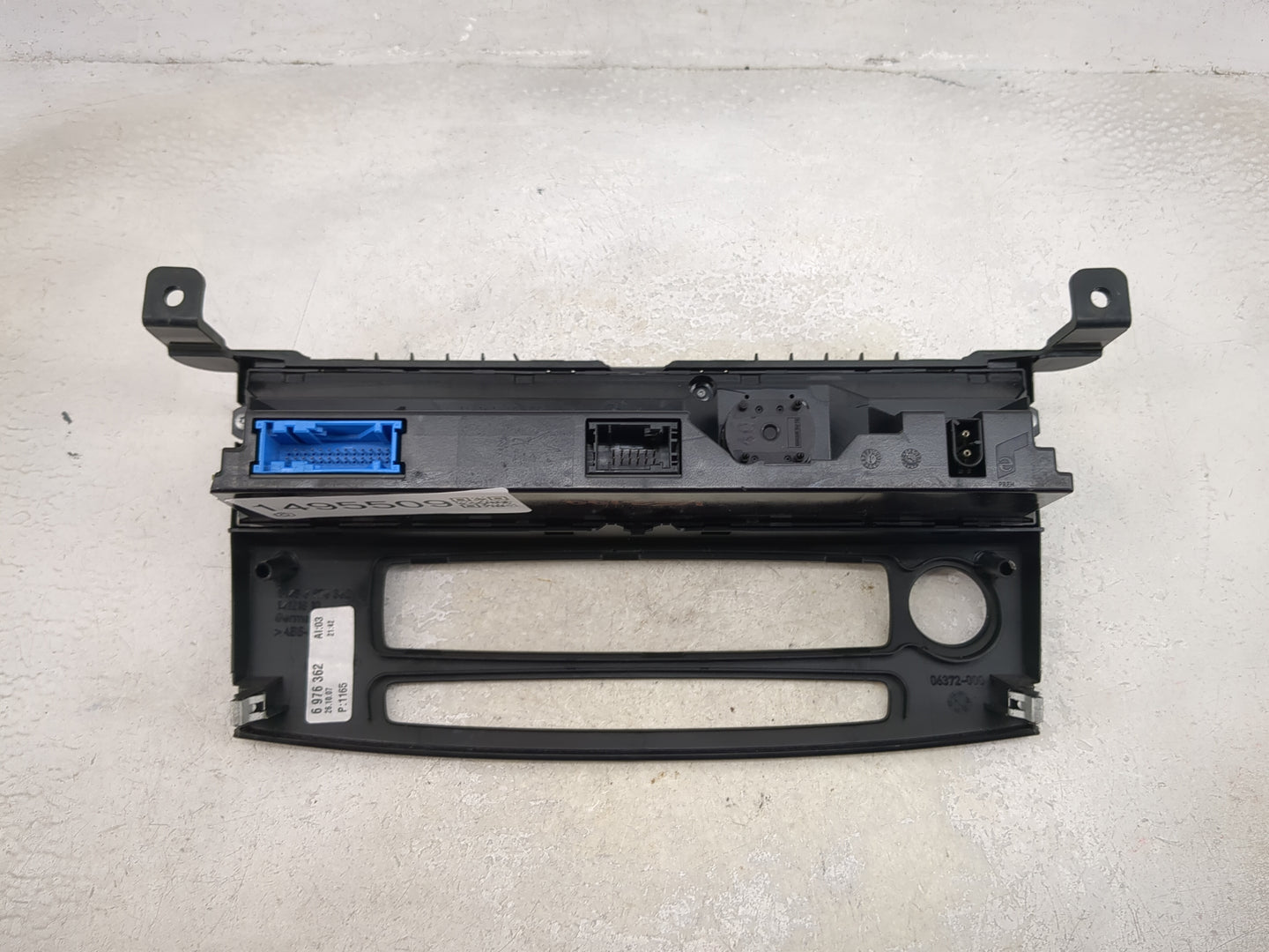 2008-2010 Bmw 528 Climate Control Module Temperature AC/Heater Replacement P/N:6976362 Fits Fits 2008 2009 2010 OEM Used Aut