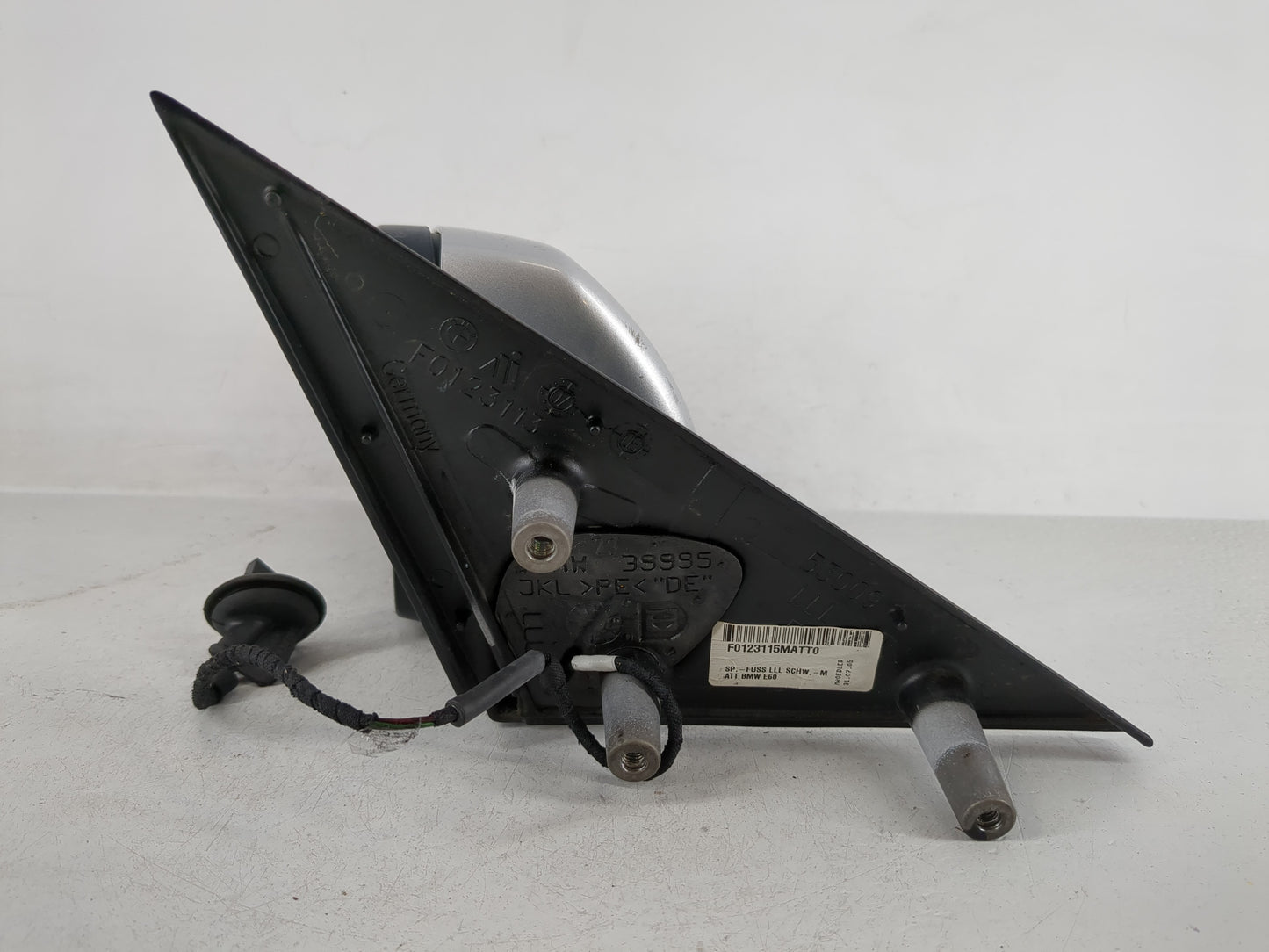 2008-2010 Bmw 528i Driver Side View Mirror - Left Door Mirror OEM Used - Oemusedautoparts1.com