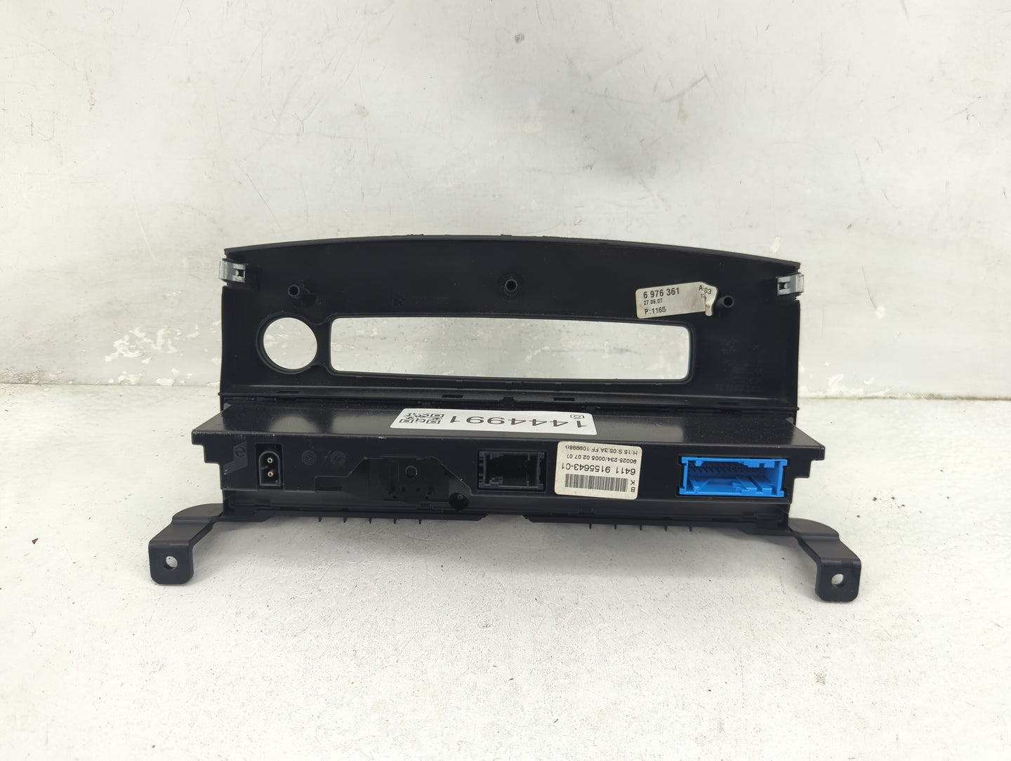 2008-2010 Bmw 528i Climate Control Module Temperature AC/Heater Replacement P/N:6975361 64119155643-01 Fits Fits 2008 2009 2