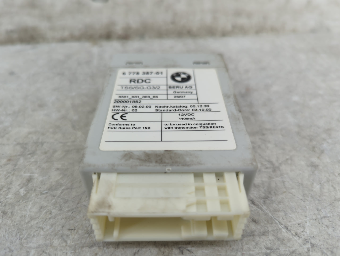 2008-2010 Bmw 528i Body Control Module Bcm Inner Cabin Fuse Box - Oemusedautoparts1.com