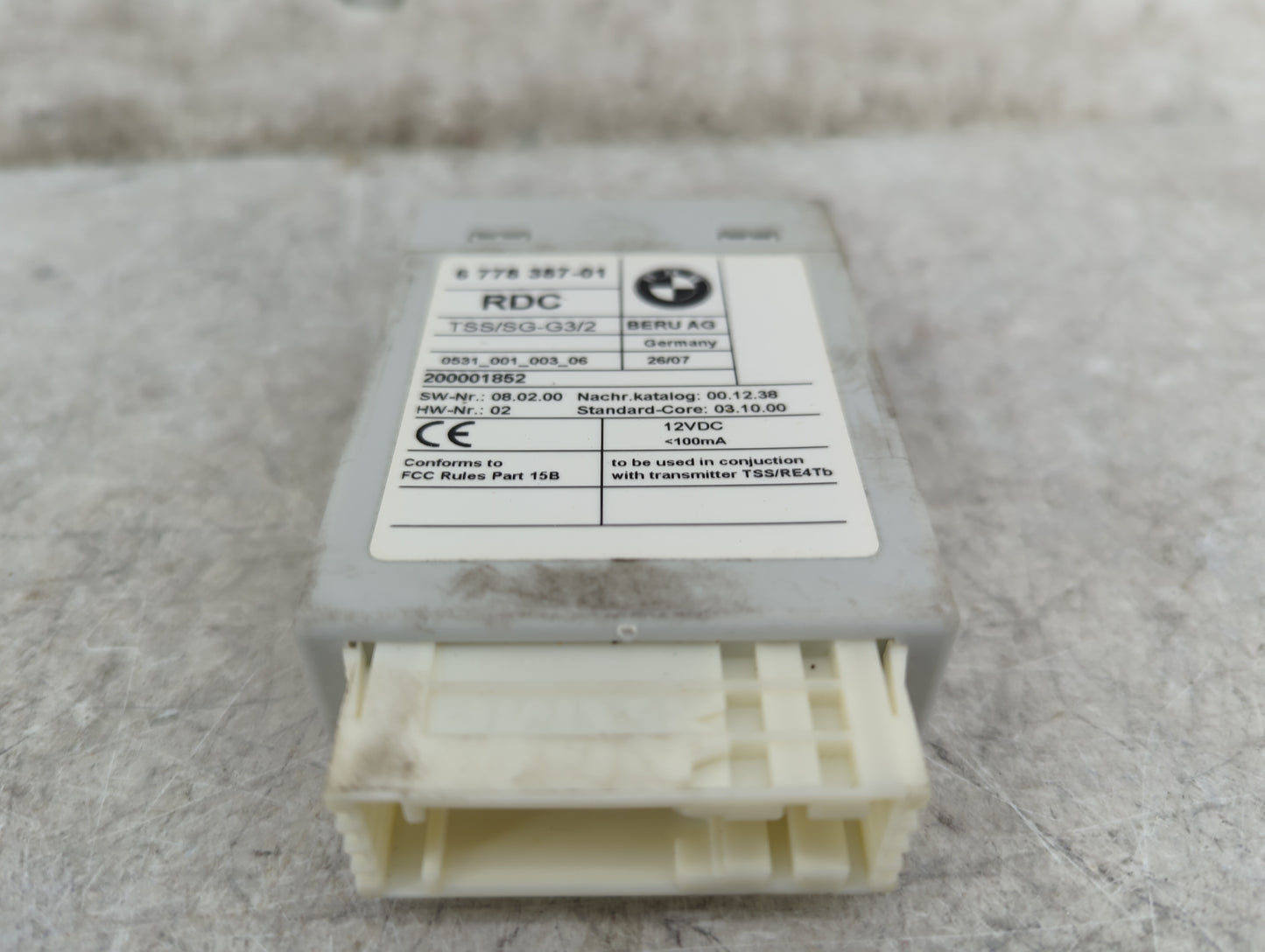 2008-2010 Bmw 528i Body Control Module Bcm Inner Cabin Fuse Box - Oemusedautoparts1.com