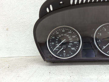 2008-2010 Bmw 528i Instrument Cluster Speedometer Gauges P/N:110.080.213/837 62.11-9153753 Miles:140K Fits Fits 2008 2009 2010 OEM Used Auto Parts