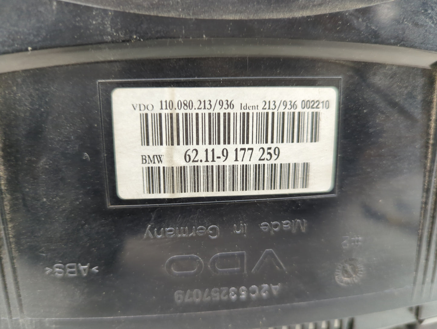 2008-2010 Bmw 528i Instrument Cluster Speedometer Gauges P/N:A2C53257079 Miles: Fits Fits 2008 2009 2010 OEM Used Auto Parts