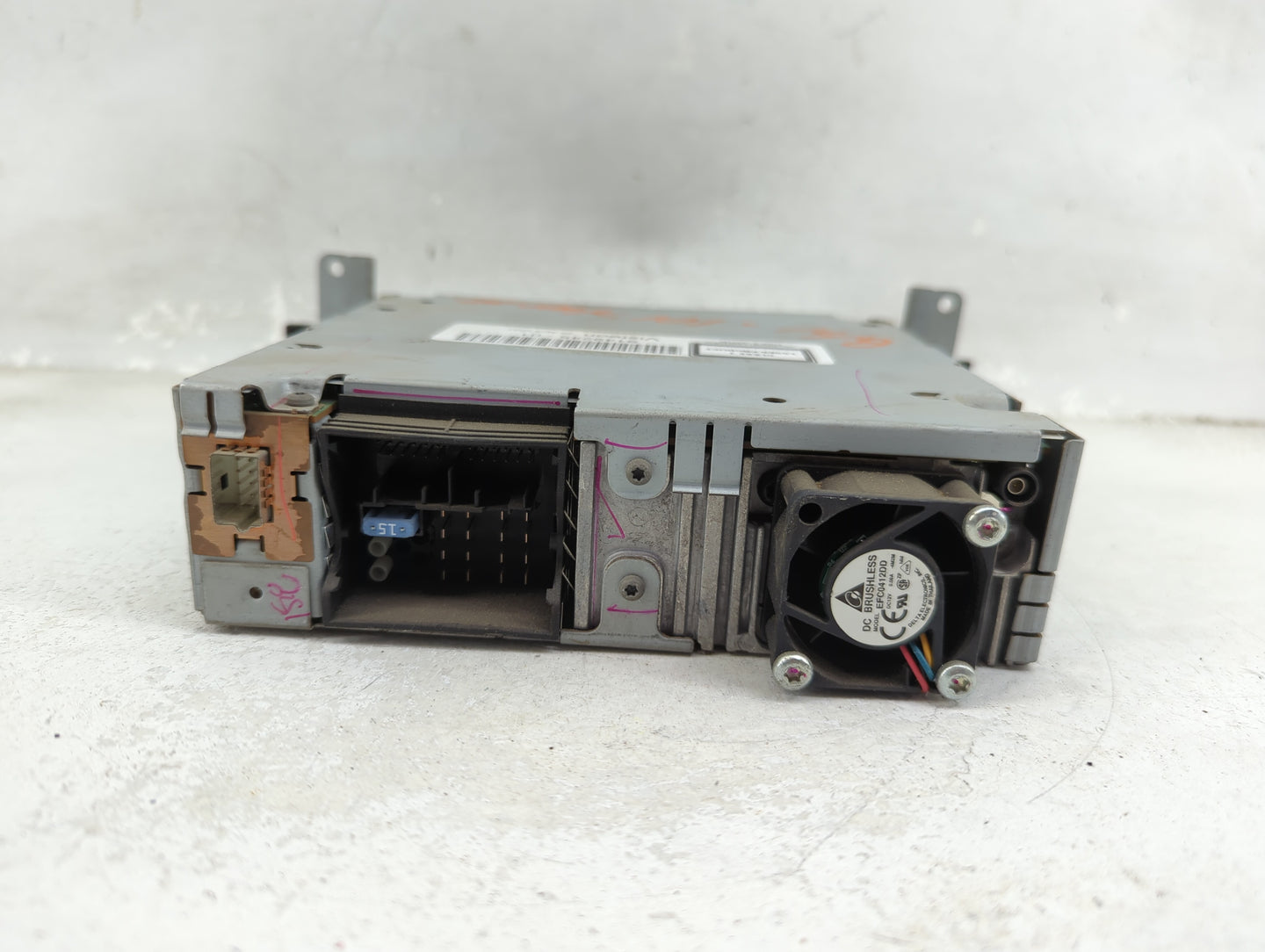 2008-2010 Bmw 528i Radio AM FM Cd Player Receiver Replacement P/N:9149245-01 Fits Fits 2008 2009 2010 OEM Used Auto Parts - 