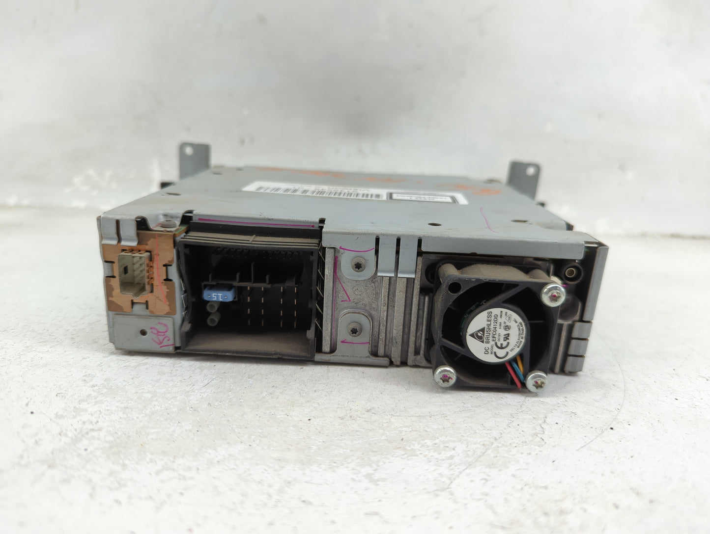 2008-2010 Bmw 528i Radio AM FM Cd Player Receiver Replacement P/N:9149245-01 Fits Fits 2008 2009 2010 OEM Used Auto Parts - 