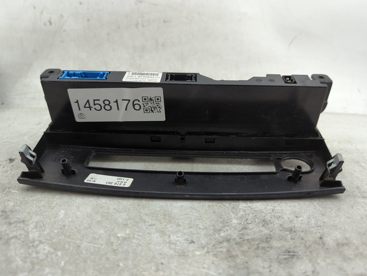 2008-2010 Bmw 528i Climate Control Module Temperature AC/Heater Replacement P/N:9155643-01 Fits Fits 2008 2009 2010 OEM Used