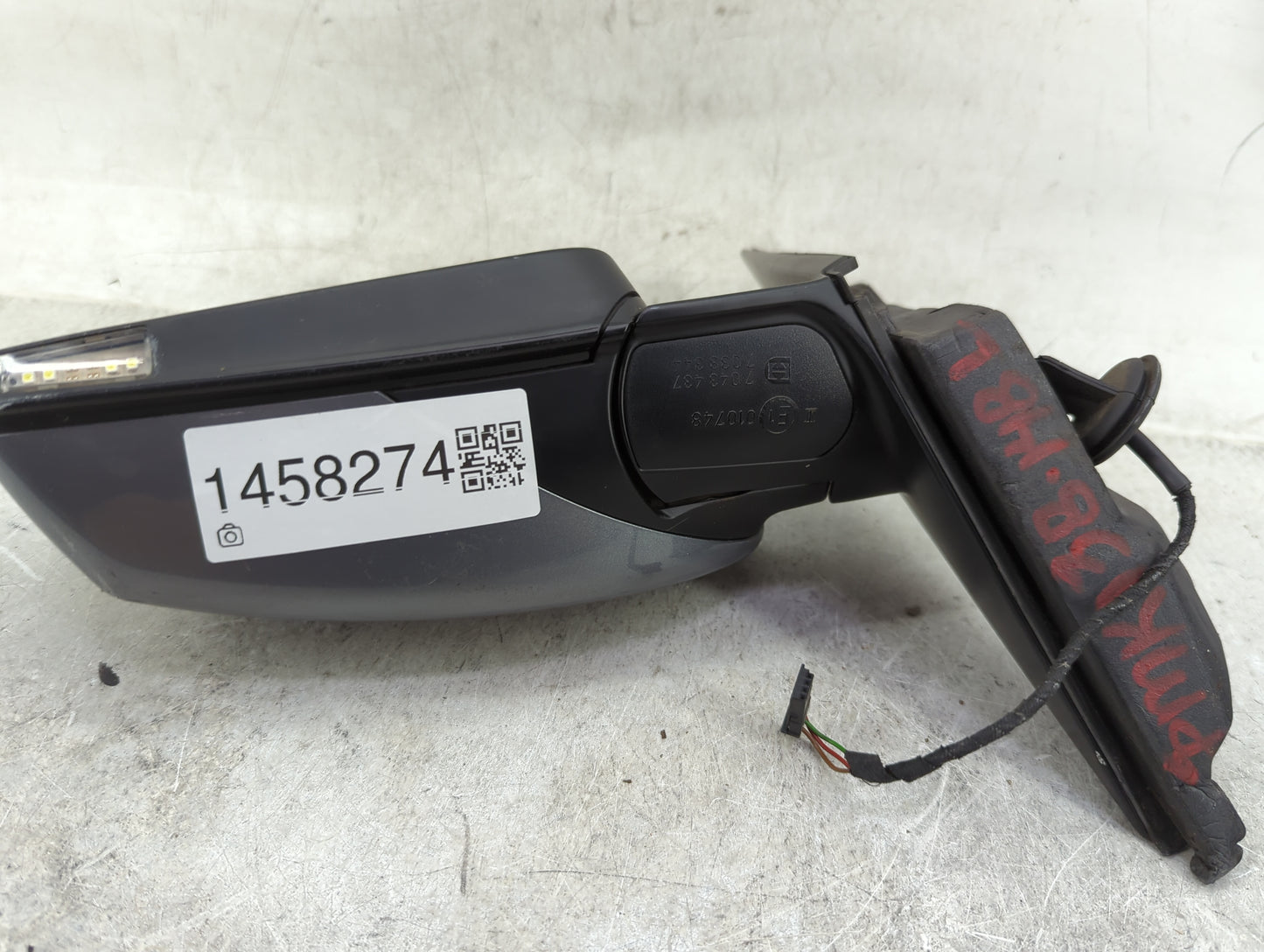2008-2010 Bmw 528i Driver Side View Mirror - Left Door Mirror OEM Used - Oemusedautoparts1.com