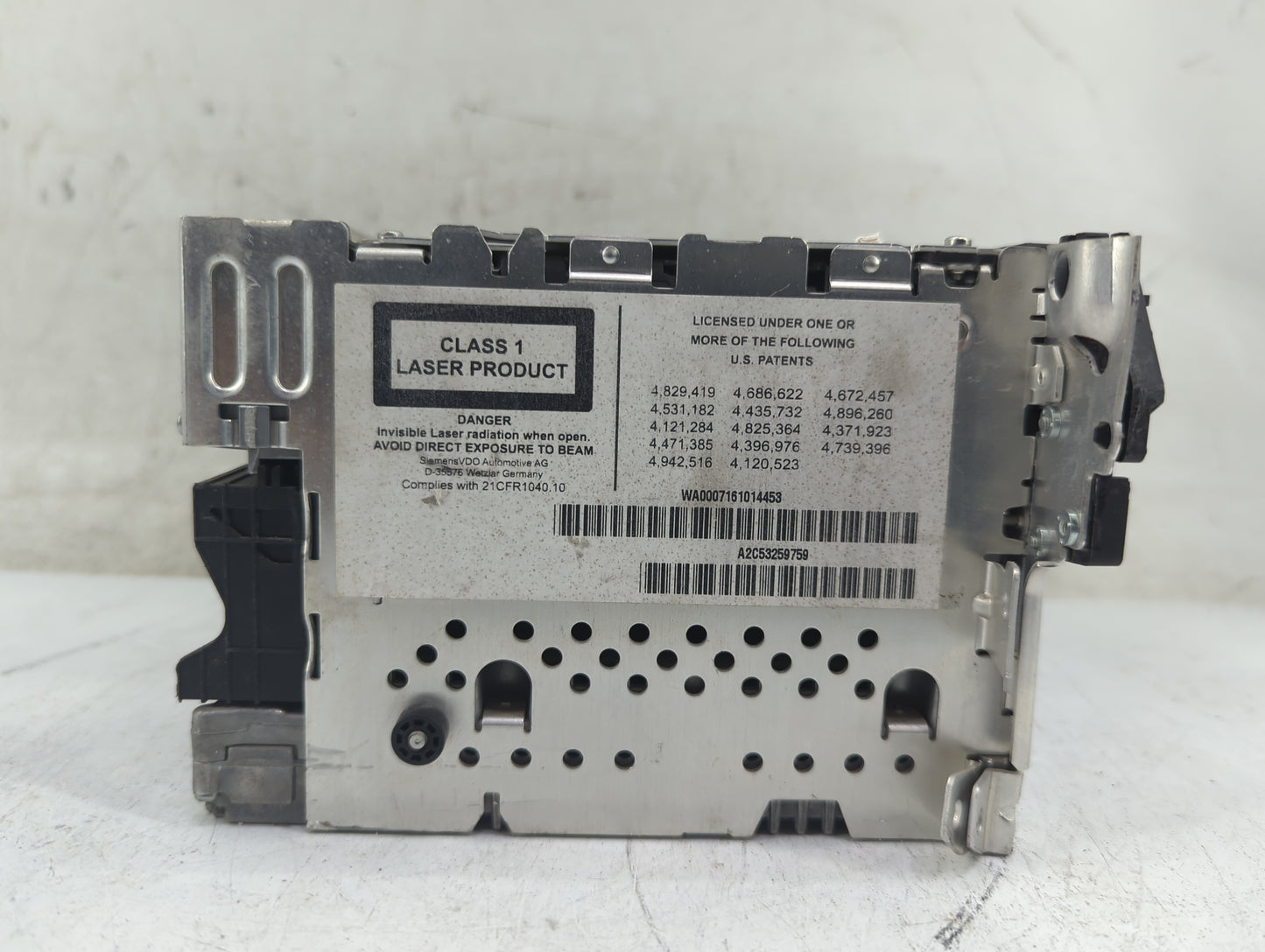 2008-2010 Bmw 528i Radio AM FM Cd Player Receiver Replacement P/N:9159025-01 Fits Fits 2006 2007 2008 2009 2010 OEM Used Aut