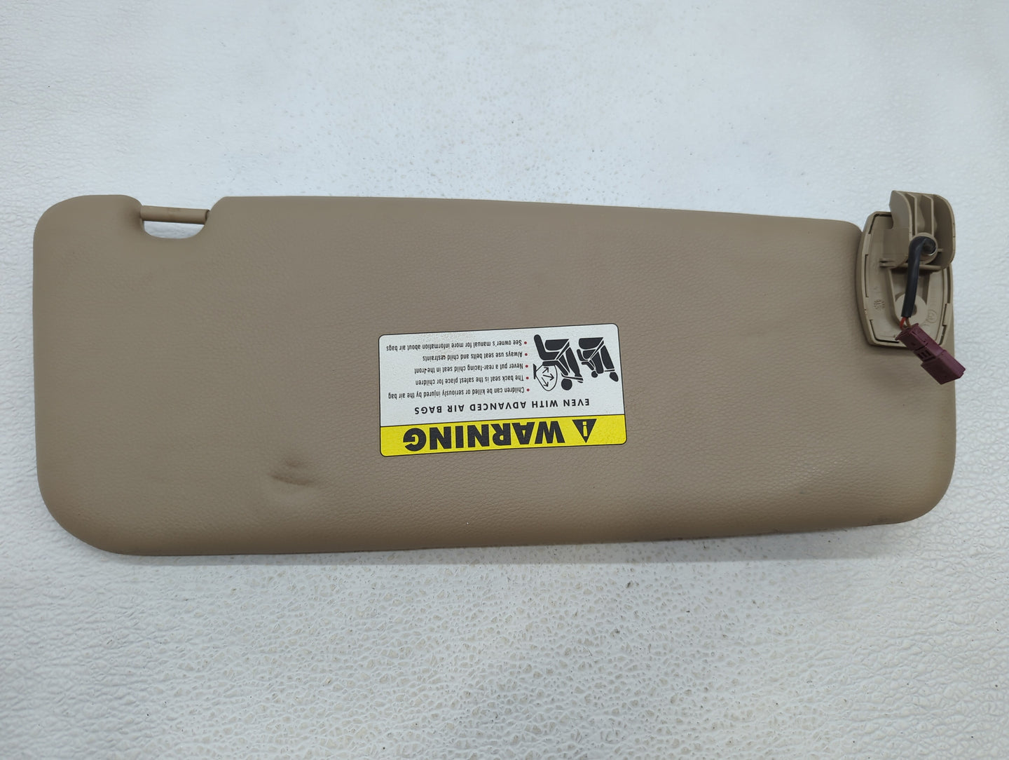2008-2010 Bmw 528i Sun Visor Shade Replacement Driver Left Mirror Fits Fits 2004 2005 2006 2007 2008 2009 2010 OEM Used Auto