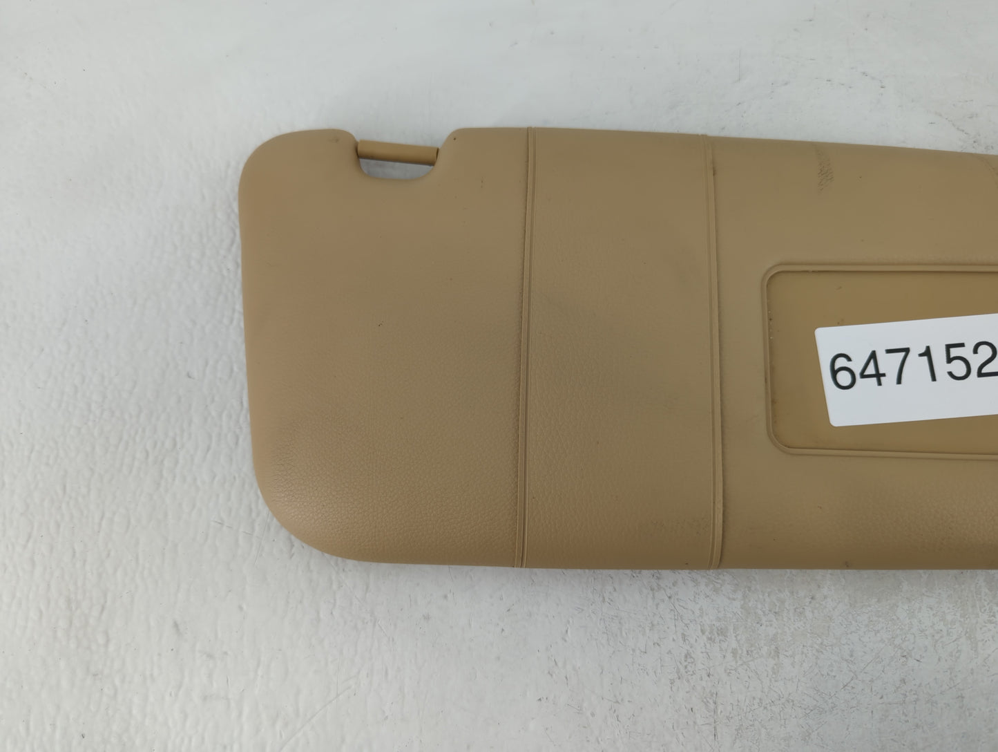 2008-2010 Bmw 528i Sun Visor Shade Replacement Passenger Right Mirror Fits Fits 2004 2005 2006 2007 2008 2009 2010 OEM Used 