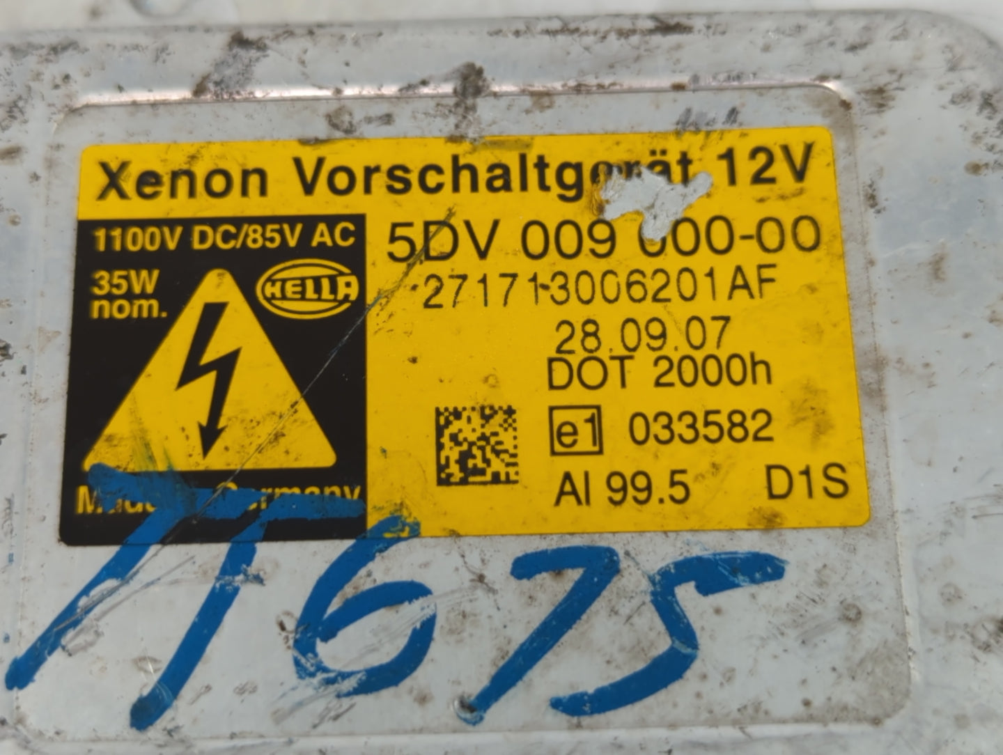2008-2010 Bmw 528i Headlight Ballast Head Light - Oemusedautoparts1.com