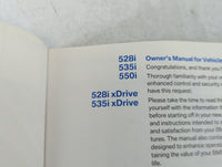 2008 Bmw 528i Owners Manual Book Guide P/N:01 41 2 600 721 OEM Used Auto Parts - Oemusedautoparts1.com