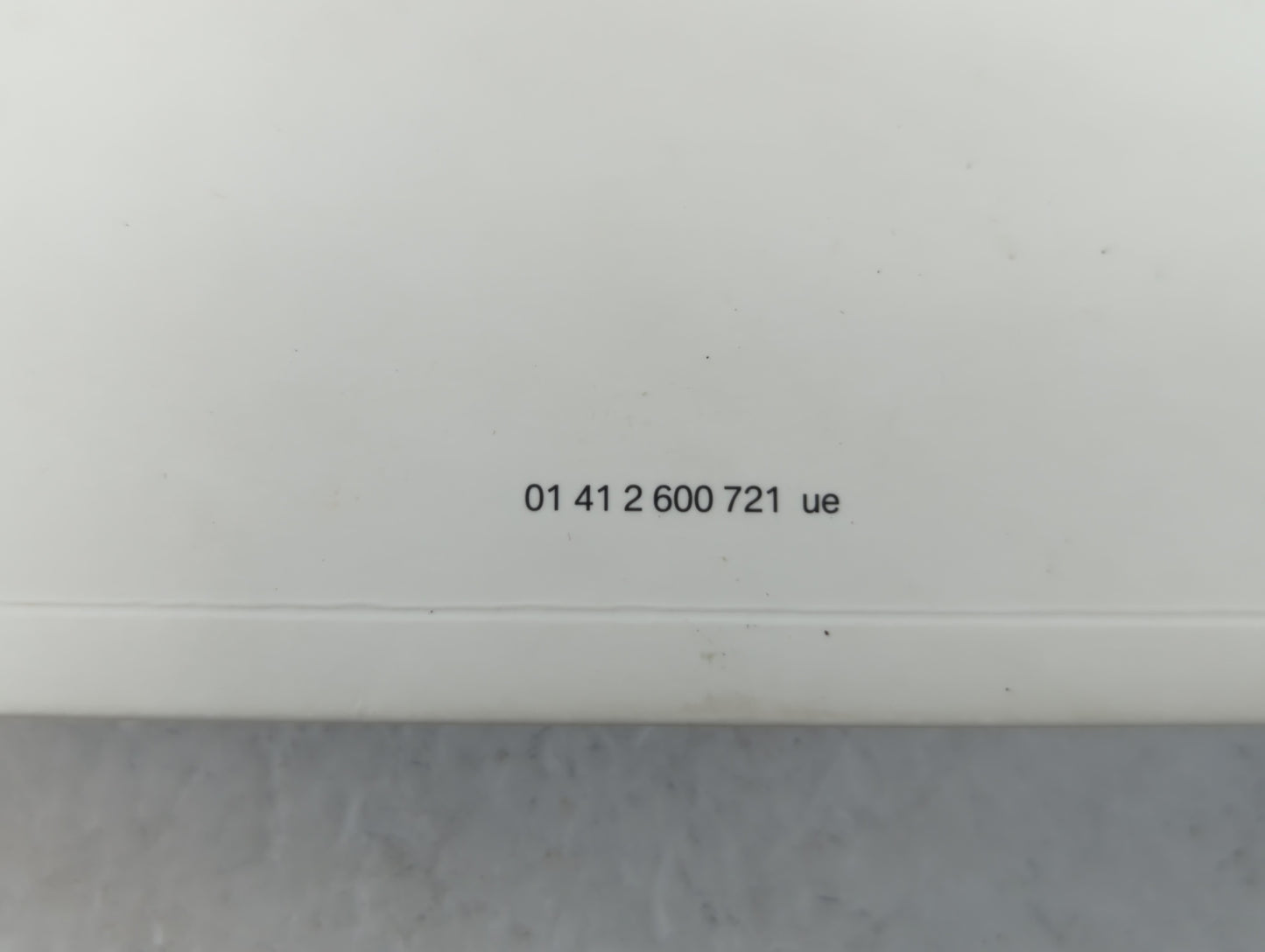 2008 Bmw 528i Owners Manual Book Guide P/N:01 41 2 600 721 OEM Used Auto Parts - Oemusedautoparts1.com