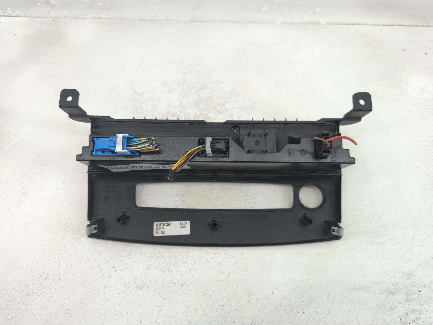 2008-2010 Bmw 535i Climate Control Module Temperature AC/Heater Replacement P/N:6 976 361 Fits Fits 2008 2009 2010 OEM Used 
