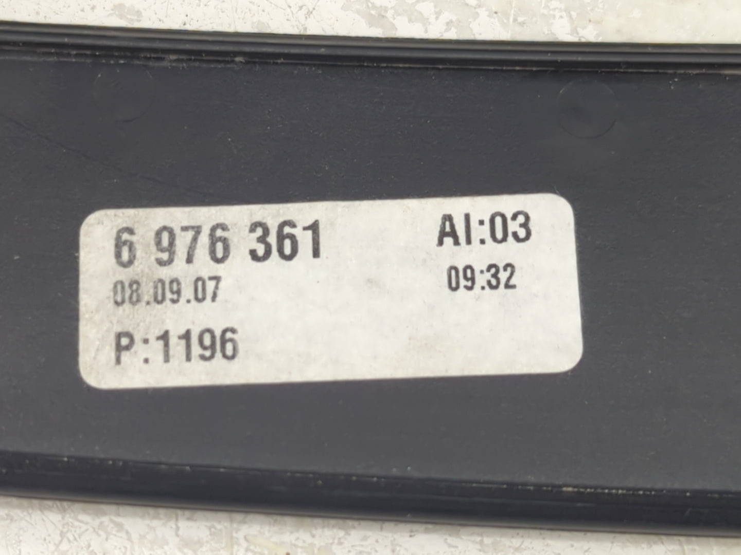 2008-2010 Bmw 535i Climate Control Module Temperature AC/Heater Replacement P/N:6 976 361 Fits Fits 2008 2009 2010 OEM Used 
