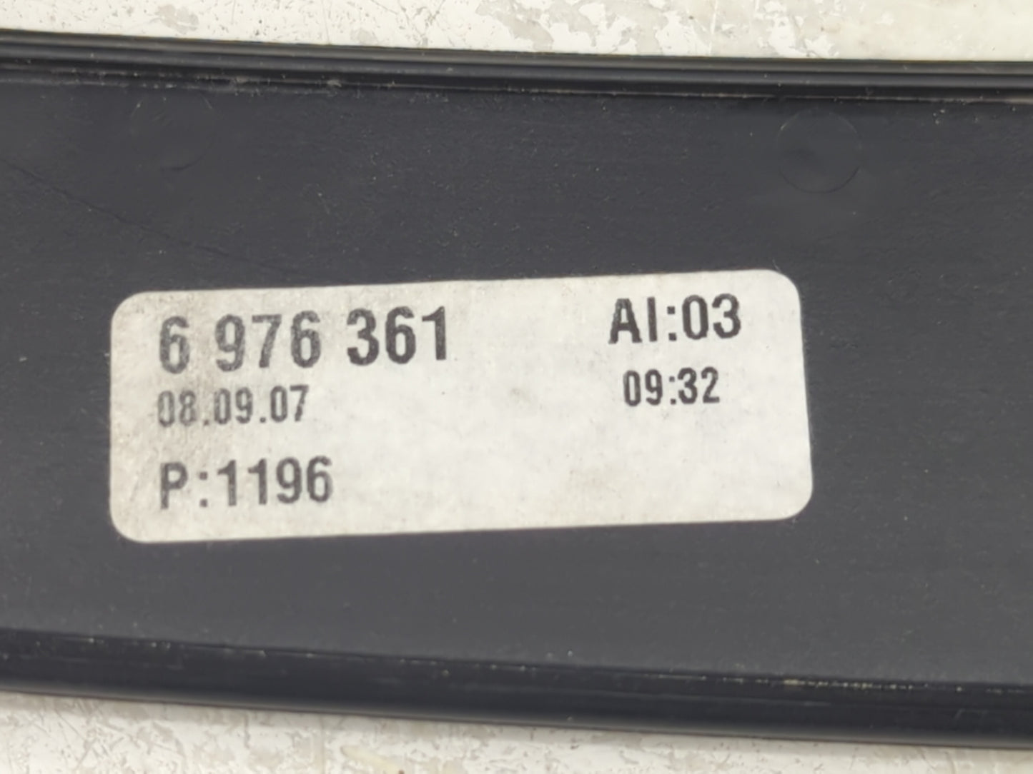2008-2010 Bmw 535i Climate Control Module Temperature AC/Heater Replacement P/N:6 976 361 Fits Fits 2008 2009 2010 OEM Used 