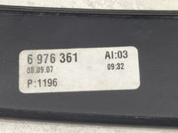 2008-2010 Bmw 535i Climate Control Module Temperature AC/Heater Replacement P/N:6 976 361 Fits Fits 2008 2009 2010 OEM Used 
