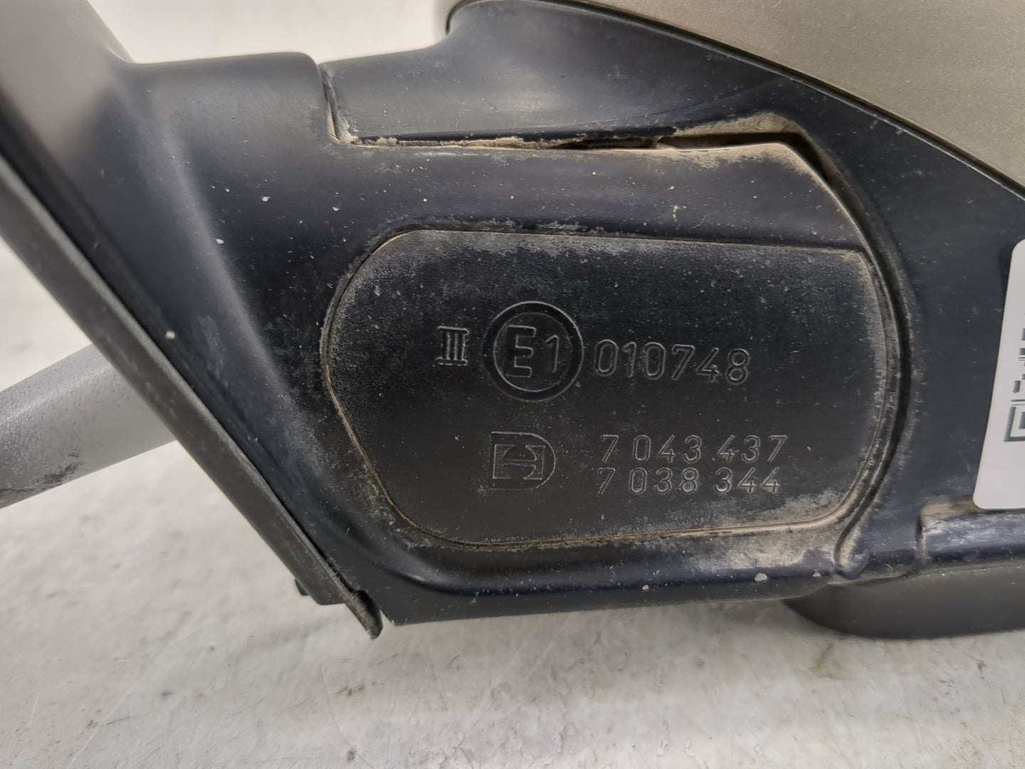 2008 Bmw 535i Driver Side View Mirror - Left Door Mirror OEM Used - Oemusedautoparts1.com