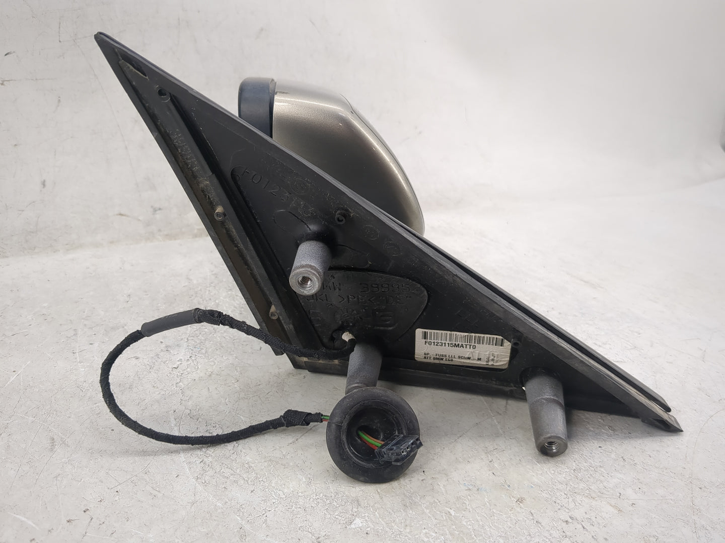 2008 Bmw 535i Driver Side View Mirror - Left Door Mirror OEM Used - Oemusedautoparts1.com
