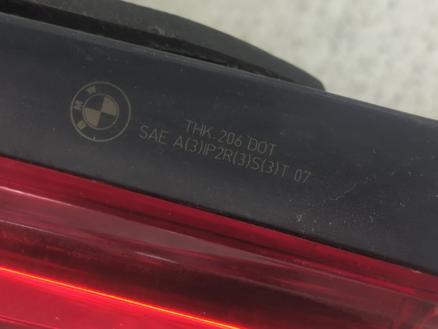 2008-2010 Bmw 535i Tail Light Assembly Driver Left OEM Fits Fits 2008 2009 2010 OEM Used Auto Parts - Oemusedautoparts1.com