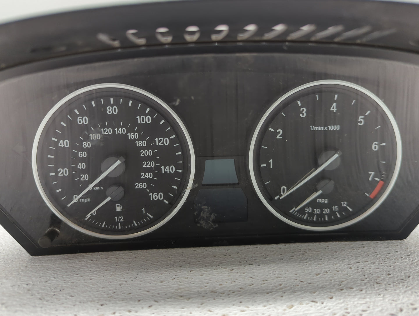 2008-2010 Bmw 535i Instrument Cluster Speedometer Gauges P/N:110.080.213/936 62.10-9177259, A2C53257079 Fits Fits 2008 2009 