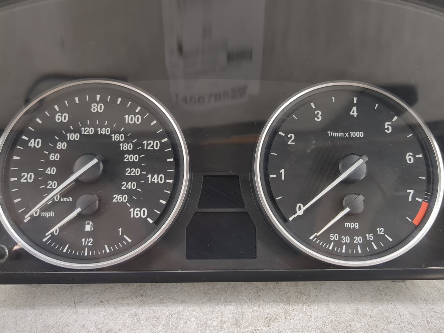 2008-2010 Bmw 535i Instrument Cluster Speedometer Gauges Miles: Fits Fits 2008 2009 2010 OEM Used Auto Parts - Oemusedautopa