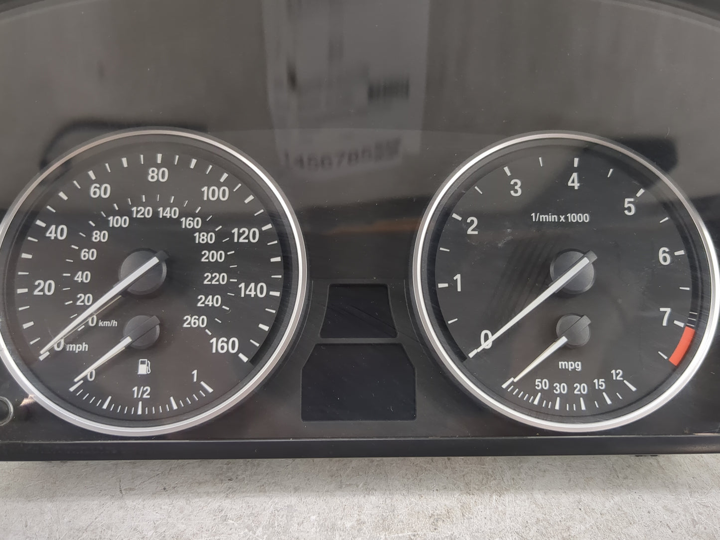 2008-2010 Bmw 535i Instrument Cluster Speedometer Gauges Miles: Fits Fits 2008 2009 2010 OEM Used Auto Parts - Oemusedautopa