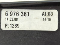 2008-2010 Bmw 535i Climate Control Module Temperature AC/Heater Replacement P/N:6 976 361 Fits Fits 2008 2009 2010 OEM Used 