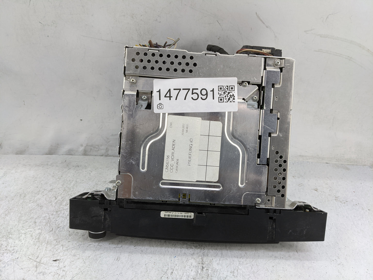 2008 Bmw 535i Radio AM FM Cd Player Receiver Replacement P/N:6583 9159025-01 108788 10, BA211071014393 Fits OEM Used Auto Pa