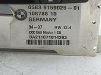 2008 Bmw 535i Radio AM FM Cd Player Receiver Replacement P/N:6583 9159025-01 108788 10, BA211071014393 Fits OEM Used Auto Pa