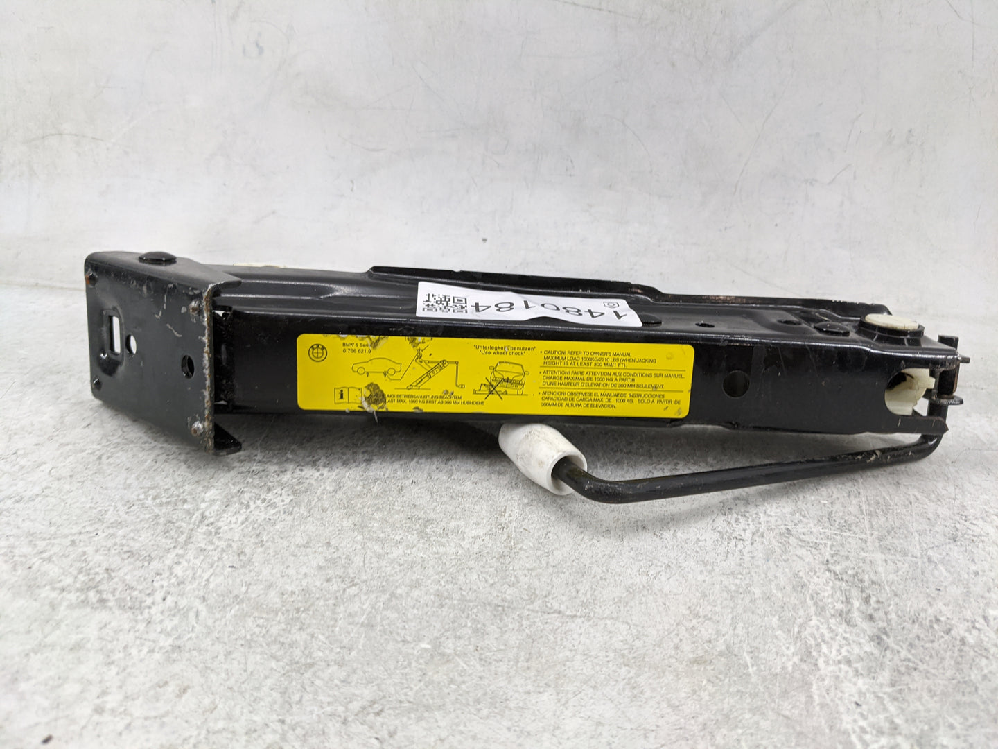 2008 Bmw 535i Spare Scissor Car Jack Black - Oemusedautoparts1.com
