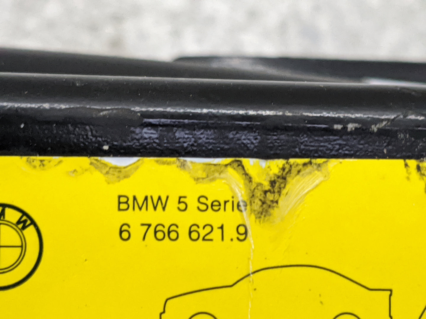 2008 Bmw 535i Spare Scissor Car Jack Black - Oemusedautoparts1.com