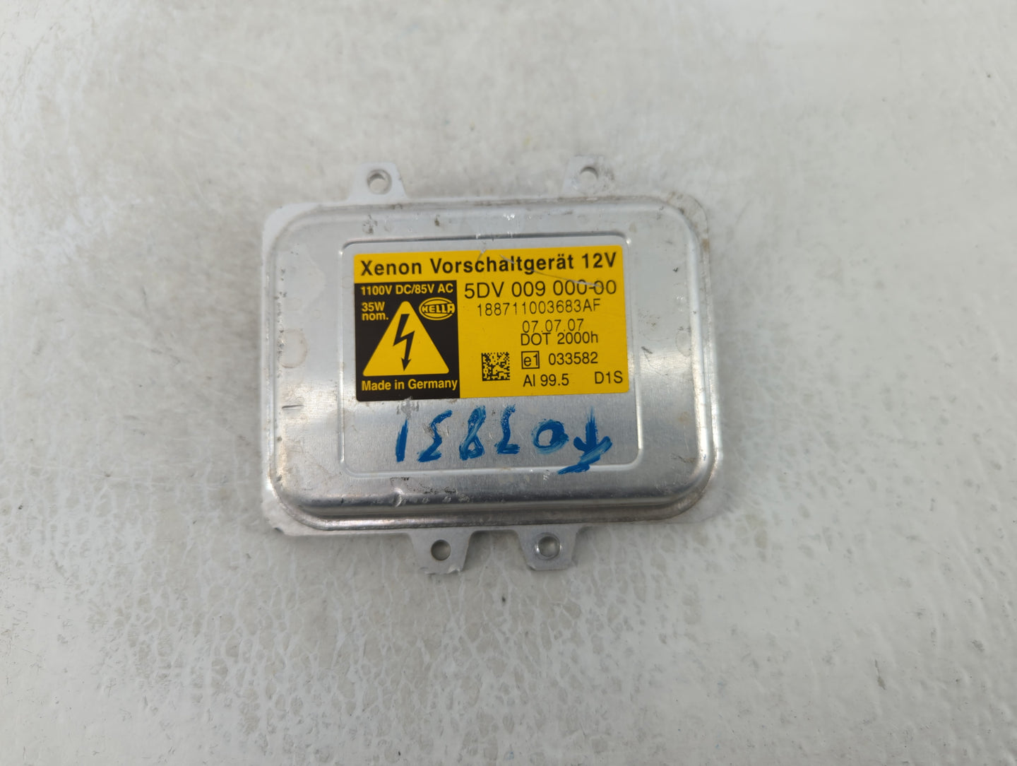 2008-2010 Bmw 535i Headlight Ballast Head Light - Oemusedautoparts1.com